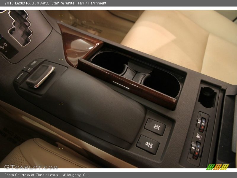 Starfire White Pearl / Parchment 2015 Lexus RX 350 AWD