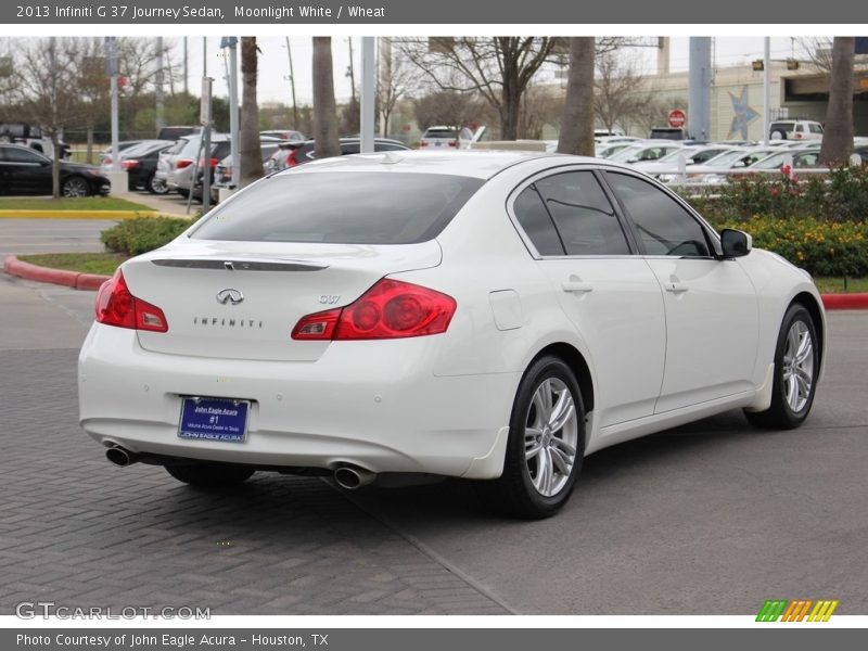 Moonlight White / Wheat 2013 Infiniti G 37 Journey Sedan