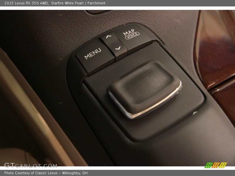 Starfire White Pearl / Parchment 2015 Lexus RX 350 AWD