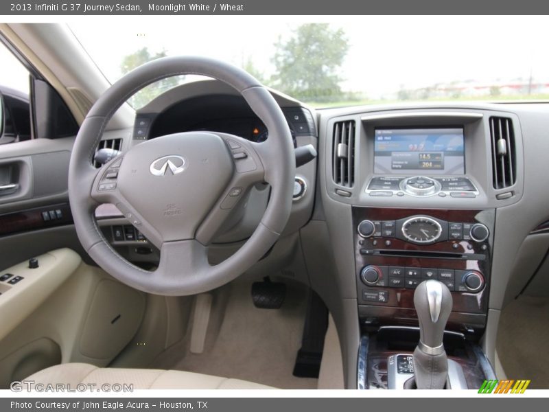 Moonlight White / Wheat 2013 Infiniti G 37 Journey Sedan