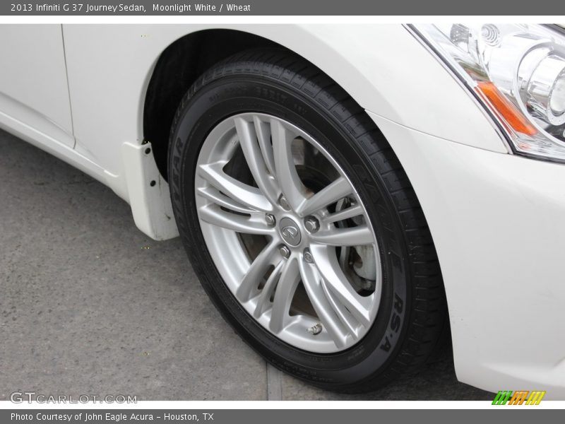 Moonlight White / Wheat 2013 Infiniti G 37 Journey Sedan