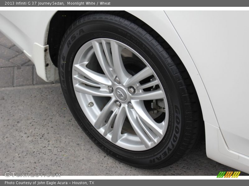 Moonlight White / Wheat 2013 Infiniti G 37 Journey Sedan