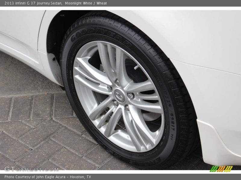 Moonlight White / Wheat 2013 Infiniti G 37 Journey Sedan