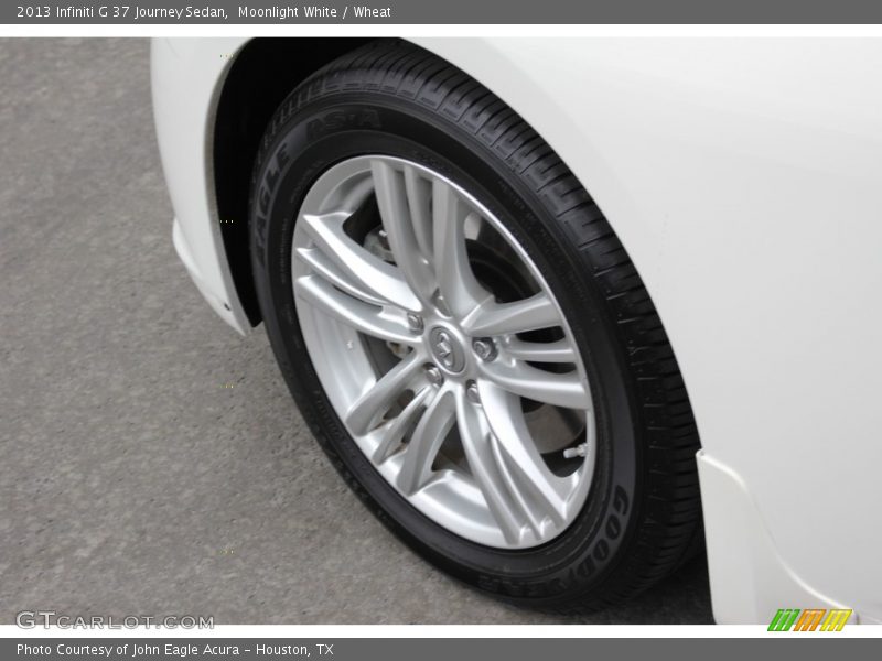 Moonlight White / Wheat 2013 Infiniti G 37 Journey Sedan