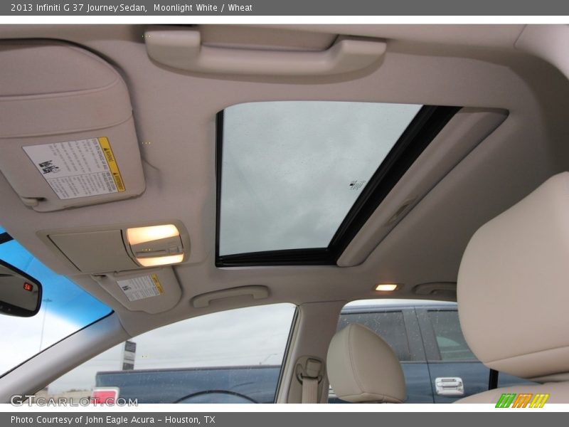 Moonlight White / Wheat 2013 Infiniti G 37 Journey Sedan