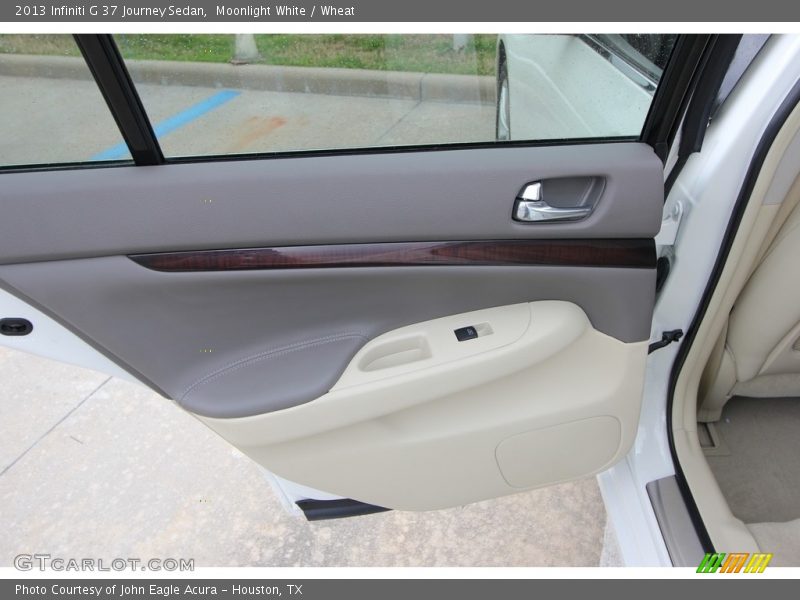 Moonlight White / Wheat 2013 Infiniti G 37 Journey Sedan