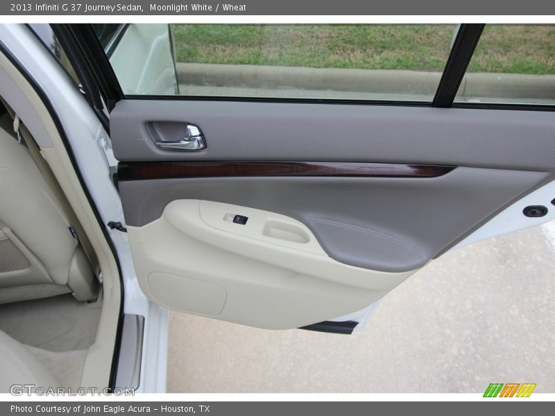 Moonlight White / Wheat 2013 Infiniti G 37 Journey Sedan