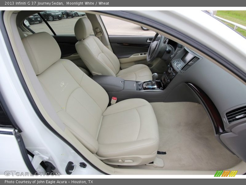 Moonlight White / Wheat 2013 Infiniti G 37 Journey Sedan