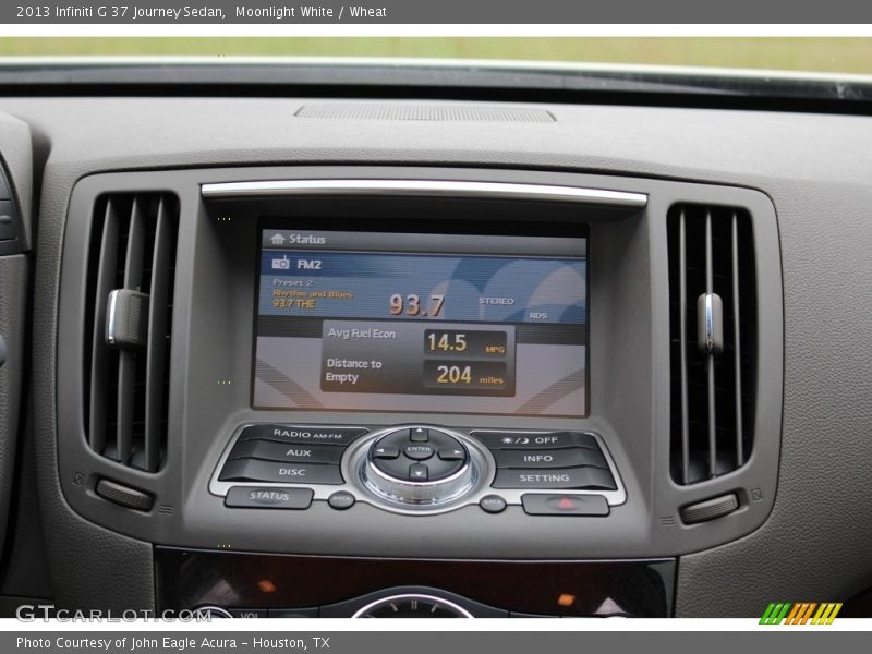 Moonlight White / Wheat 2013 Infiniti G 37 Journey Sedan