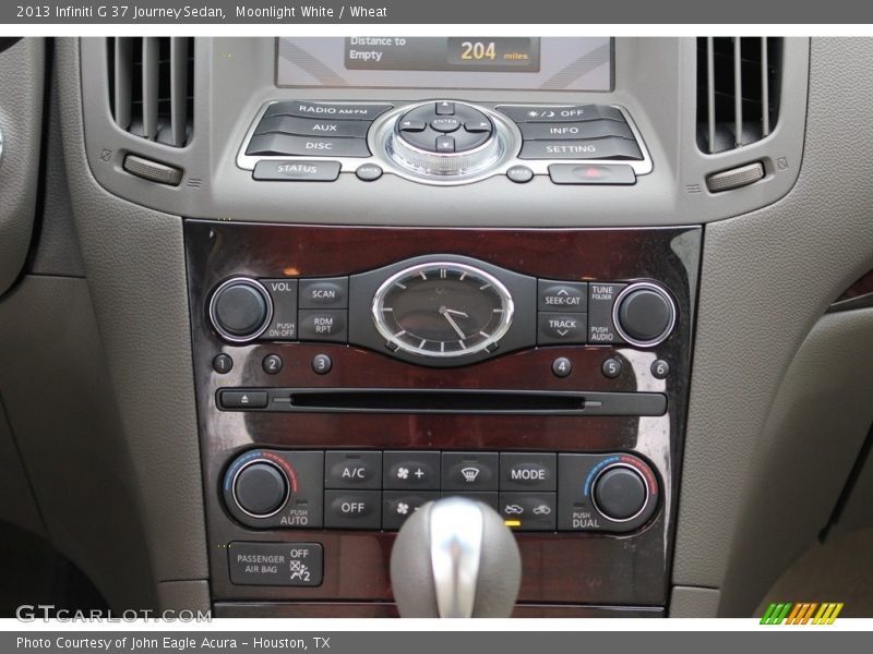 Moonlight White / Wheat 2013 Infiniti G 37 Journey Sedan