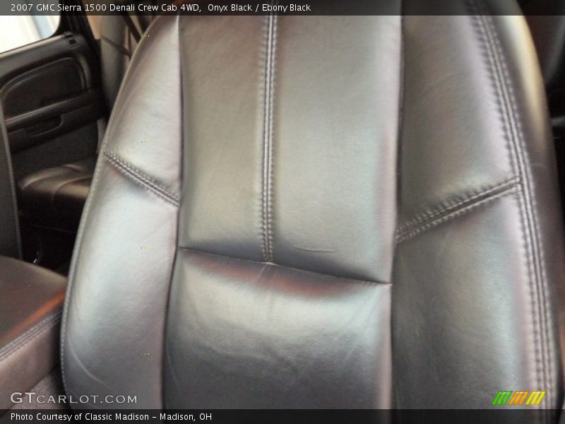 Onyx Black / Ebony Black 2007 GMC Sierra 1500 Denali Crew Cab 4WD