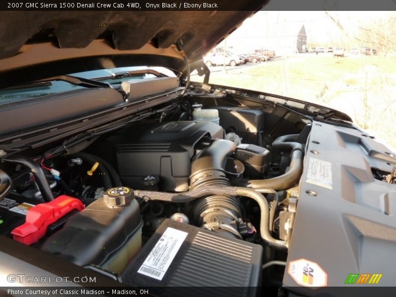 Onyx Black / Ebony Black 2007 GMC Sierra 1500 Denali Crew Cab 4WD