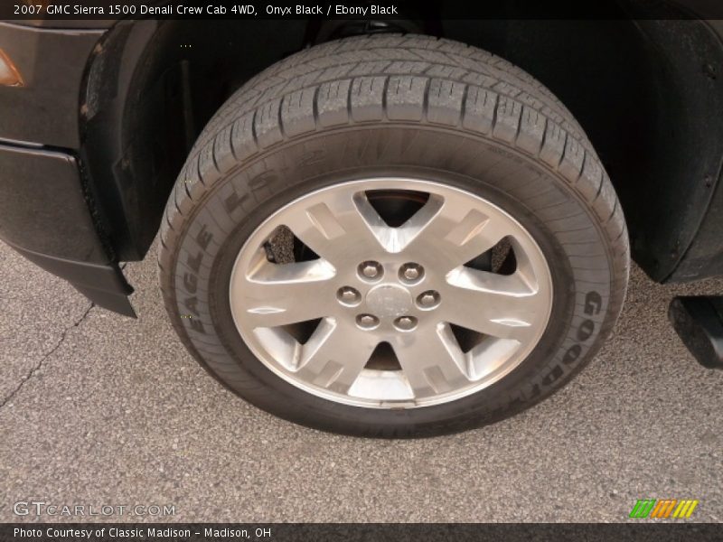 Onyx Black / Ebony Black 2007 GMC Sierra 1500 Denali Crew Cab 4WD