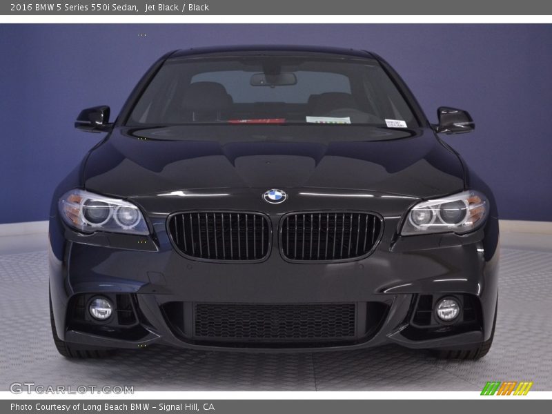 Jet Black / Black 2016 BMW 5 Series 550i Sedan