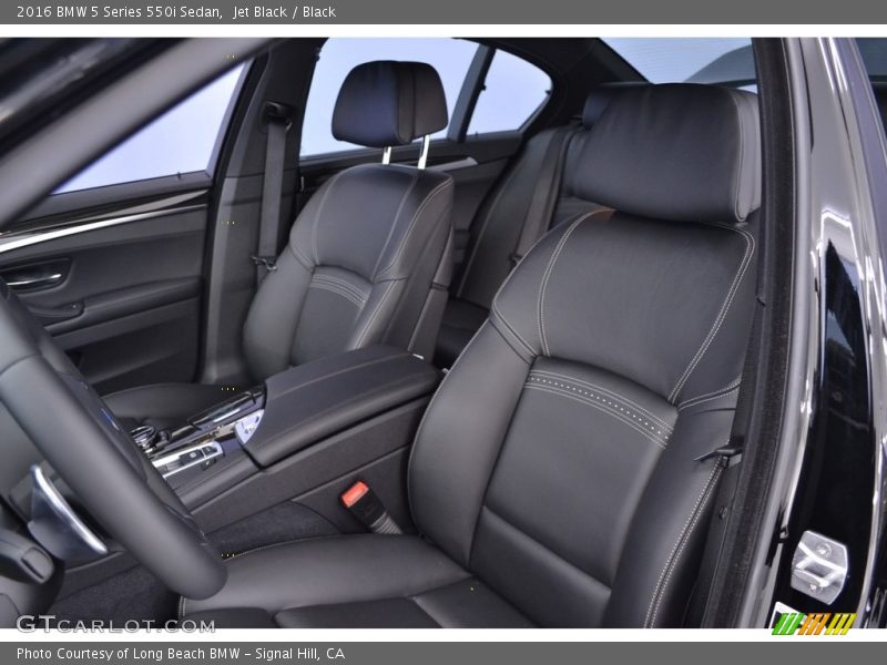 Jet Black / Black 2016 BMW 5 Series 550i Sedan