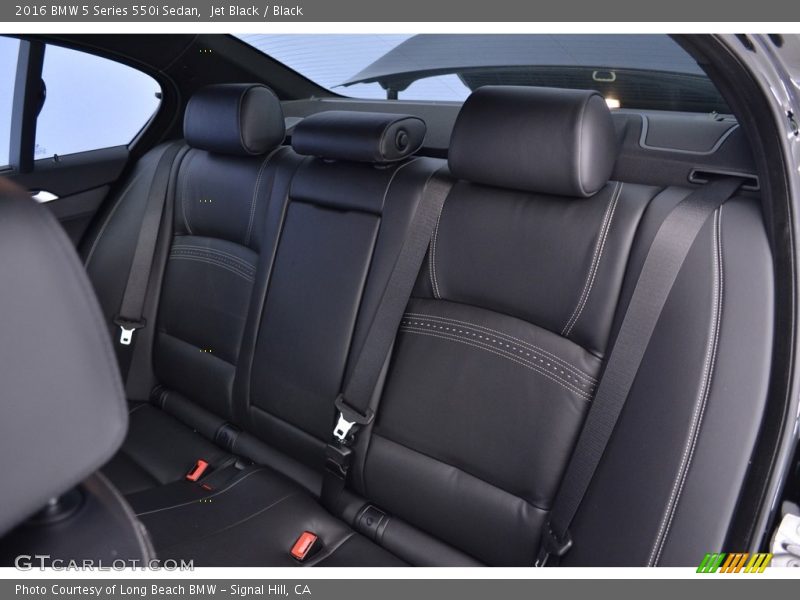 Jet Black / Black 2016 BMW 5 Series 550i Sedan