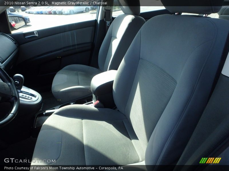 Magnetic Gray Metallic / Charcoal 2010 Nissan Sentra 2.0 SL