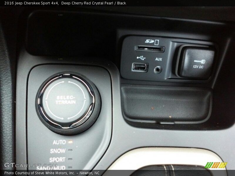 Deep Cherry Red Crystal Pearl / Black 2016 Jeep Cherokee Sport 4x4