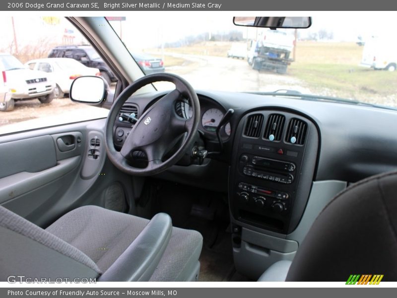 Bright Silver Metallic / Medium Slate Gray 2006 Dodge Grand Caravan SE