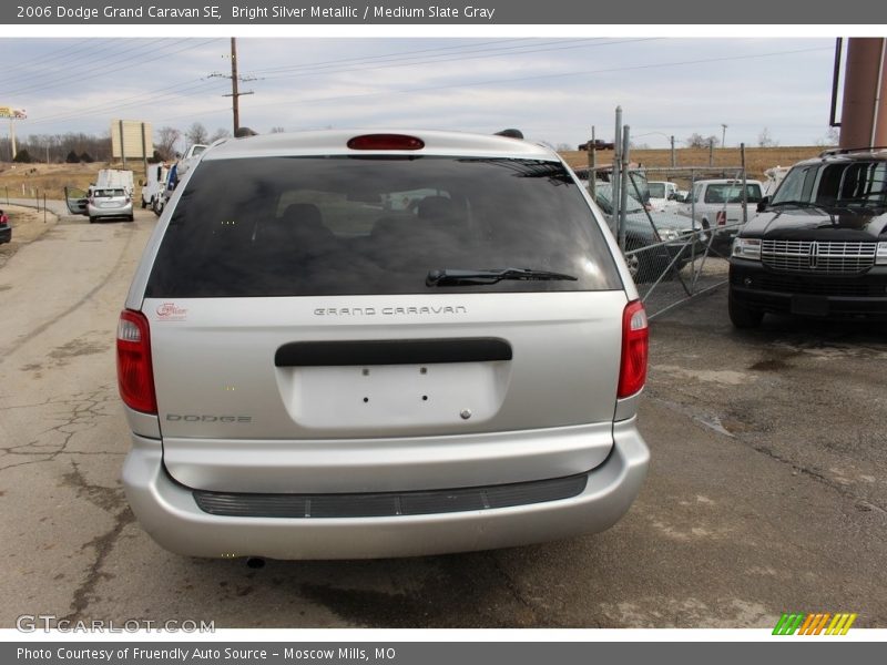 Bright Silver Metallic / Medium Slate Gray 2006 Dodge Grand Caravan SE