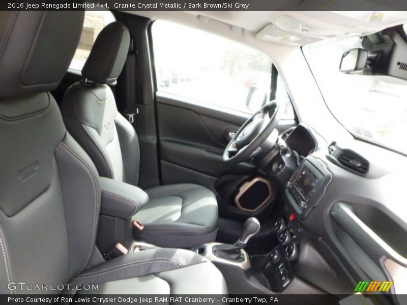 Granite Crystal Metallic / Bark Brown/Ski Grey 2016 Jeep Renegade Limited 4x4