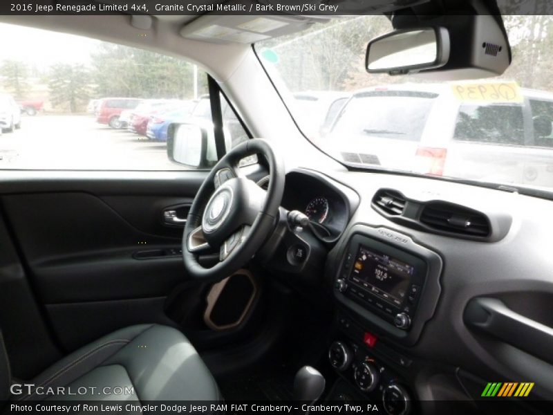 Granite Crystal Metallic / Bark Brown/Ski Grey 2016 Jeep Renegade Limited 4x4