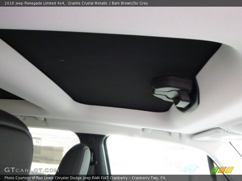 Granite Crystal Metallic / Bark Brown/Ski Grey 2016 Jeep Renegade Limited 4x4