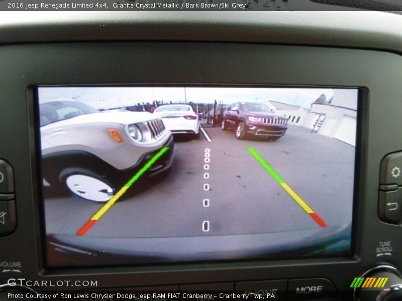 Granite Crystal Metallic / Bark Brown/Ski Grey 2016 Jeep Renegade Limited 4x4