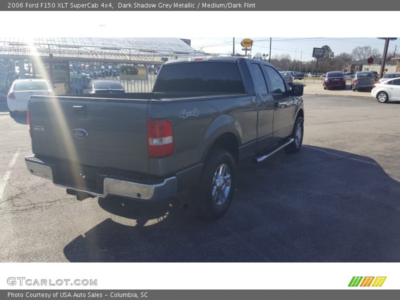 Dark Shadow Grey Metallic / Medium/Dark Flint 2006 Ford F150 XLT SuperCab 4x4
