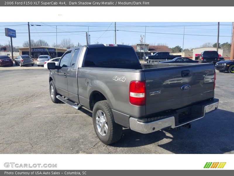 Dark Shadow Grey Metallic / Medium/Dark Flint 2006 Ford F150 XLT SuperCab 4x4