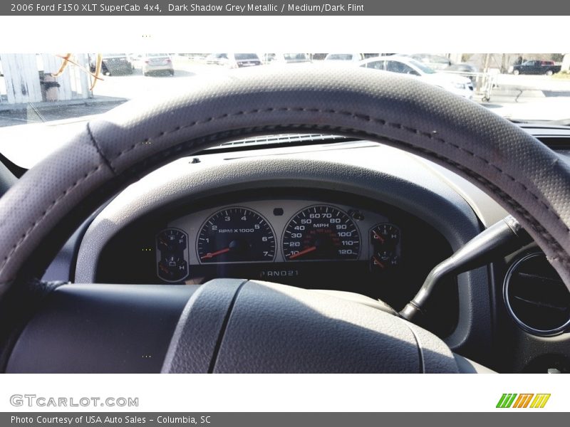 Dark Shadow Grey Metallic / Medium/Dark Flint 2006 Ford F150 XLT SuperCab 4x4