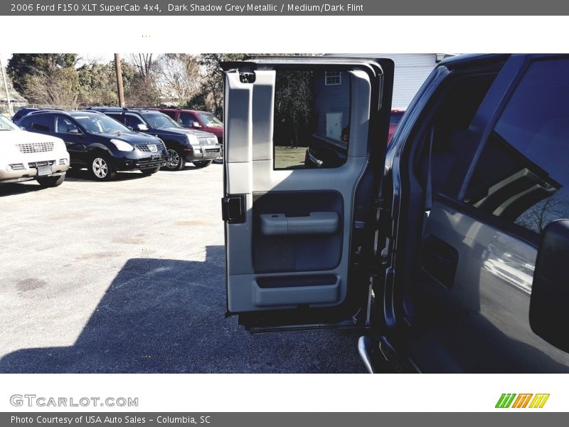 Dark Shadow Grey Metallic / Medium/Dark Flint 2006 Ford F150 XLT SuperCab 4x4