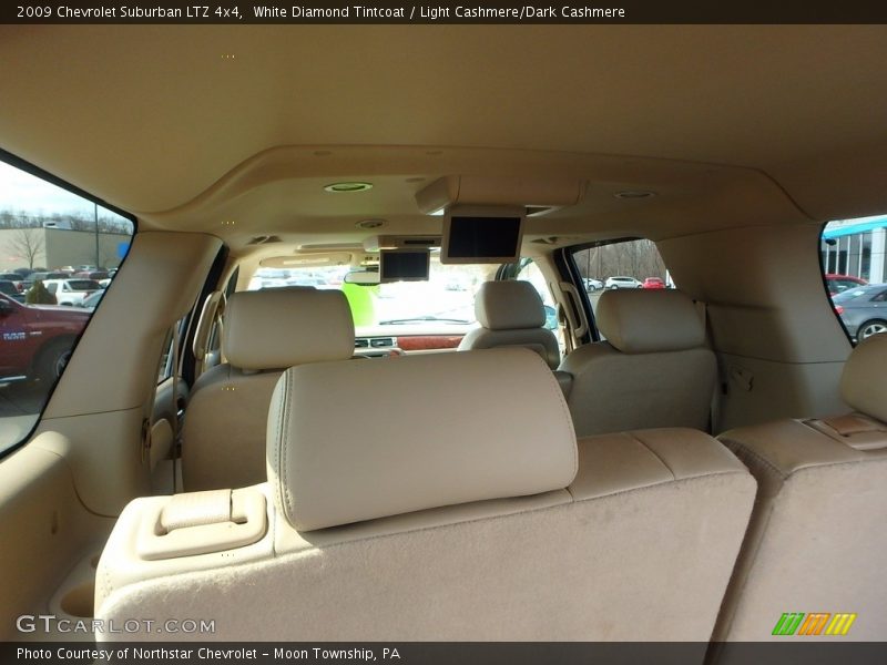 White Diamond Tintcoat / Light Cashmere/Dark Cashmere 2009 Chevrolet Suburban LTZ 4x4