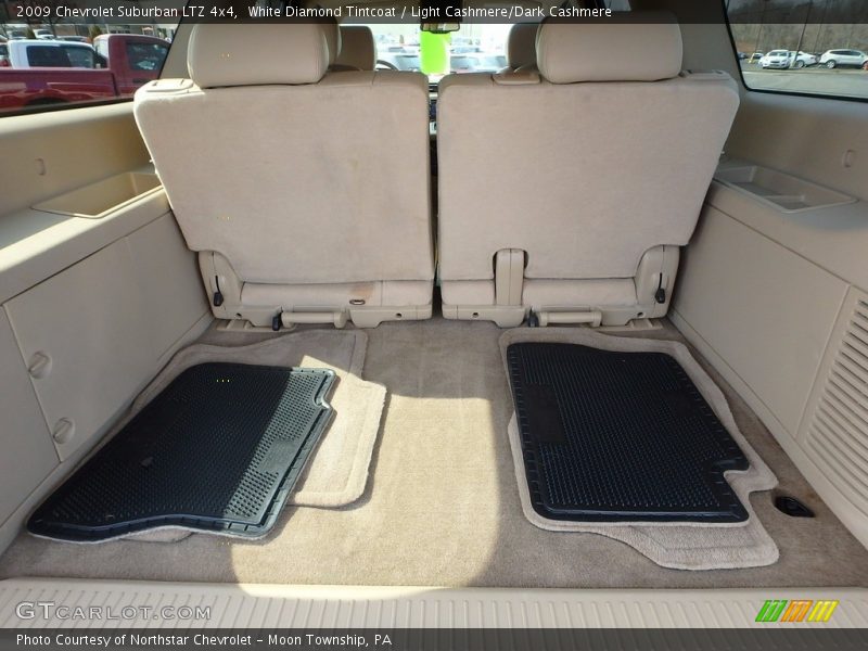 White Diamond Tintcoat / Light Cashmere/Dark Cashmere 2009 Chevrolet Suburban LTZ 4x4