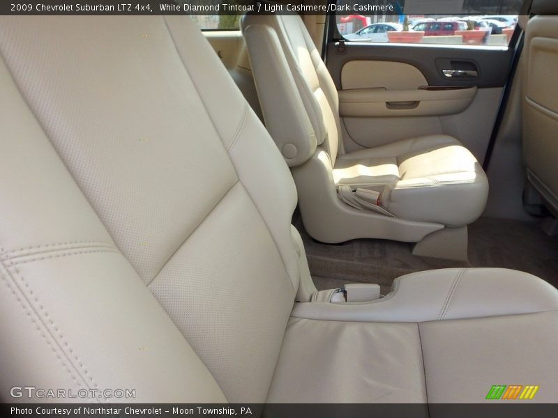 White Diamond Tintcoat / Light Cashmere/Dark Cashmere 2009 Chevrolet Suburban LTZ 4x4