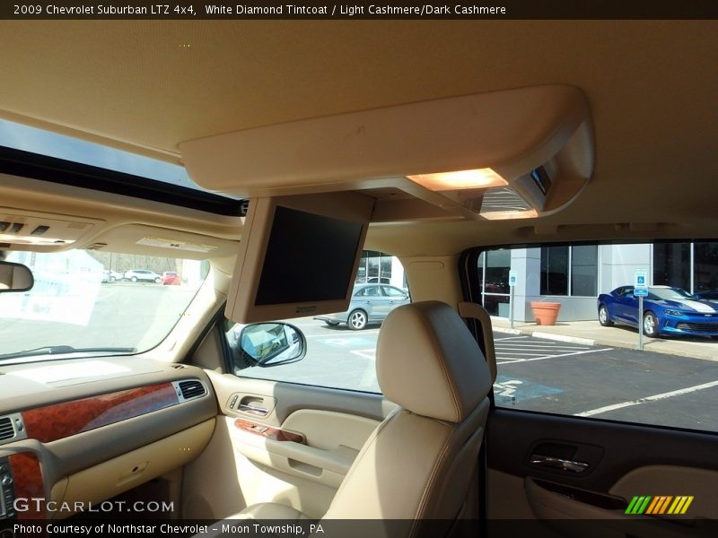 White Diamond Tintcoat / Light Cashmere/Dark Cashmere 2009 Chevrolet Suburban LTZ 4x4