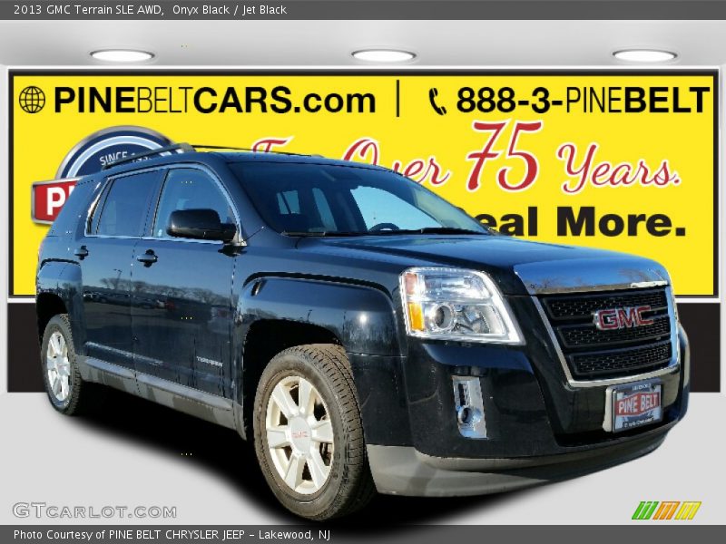 Onyx Black / Jet Black 2013 GMC Terrain SLE AWD
