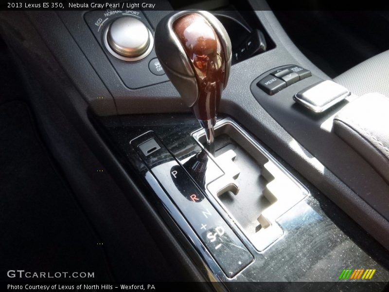 Nebula Gray Pearl / Light Gray 2013 Lexus ES 350