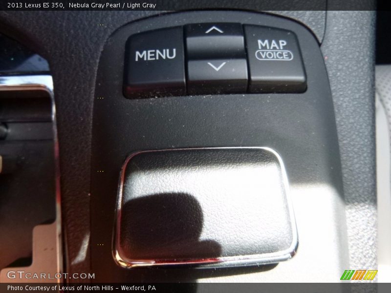 Nebula Gray Pearl / Light Gray 2013 Lexus ES 350