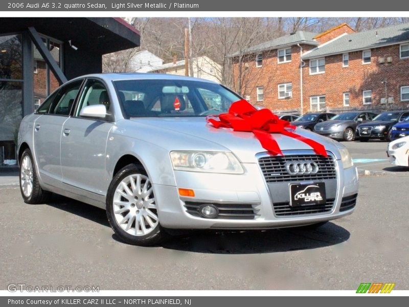 Light Silver Metallic / Platinum 2006 Audi A6 3.2 quattro Sedan
