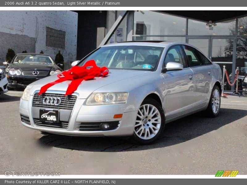 Light Silver Metallic / Platinum 2006 Audi A6 3.2 quattro Sedan