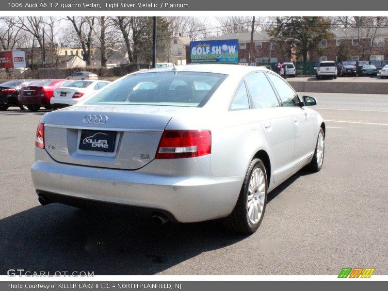 Light Silver Metallic / Platinum 2006 Audi A6 3.2 quattro Sedan