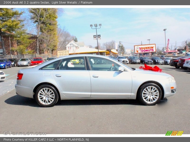Light Silver Metallic / Platinum 2006 Audi A6 3.2 quattro Sedan