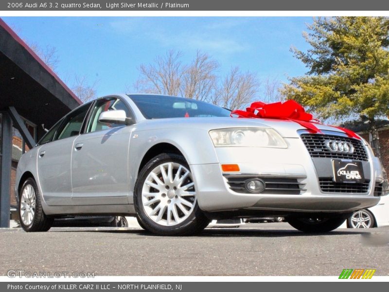 Light Silver Metallic / Platinum 2006 Audi A6 3.2 quattro Sedan