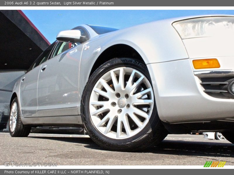 Light Silver Metallic / Platinum 2006 Audi A6 3.2 quattro Sedan