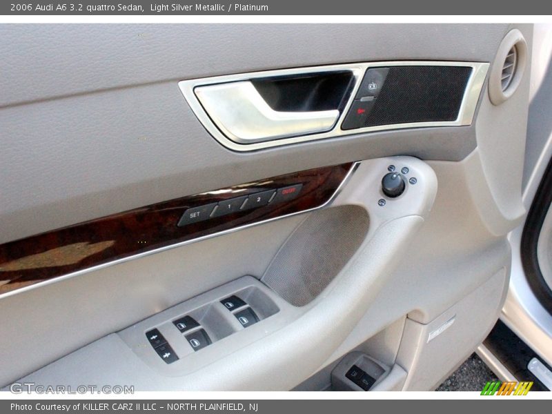 Light Silver Metallic / Platinum 2006 Audi A6 3.2 quattro Sedan
