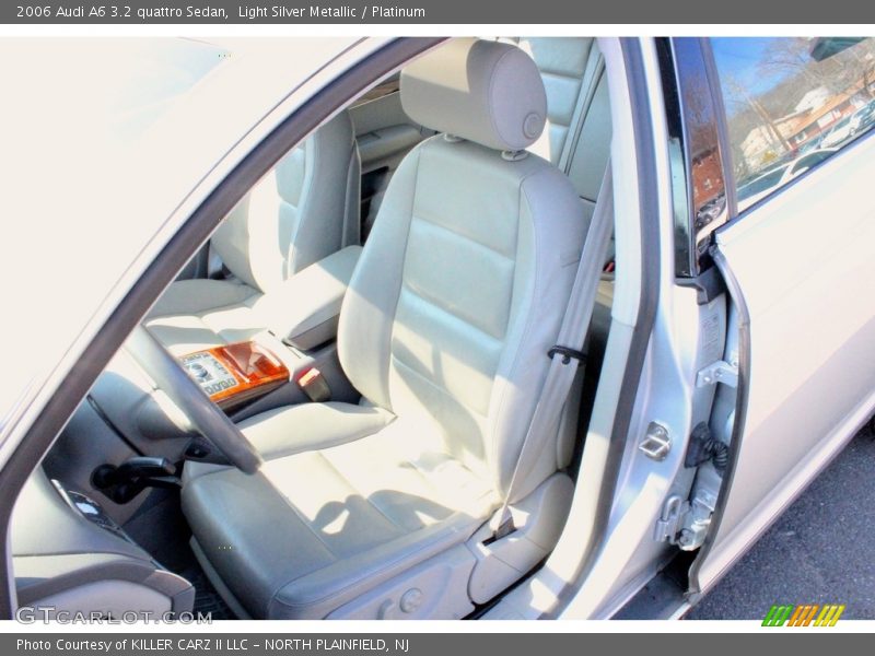 Light Silver Metallic / Platinum 2006 Audi A6 3.2 quattro Sedan
