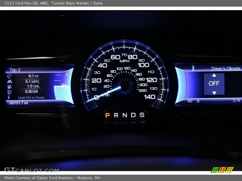 Tuxedo Black Metallic / Dune 2013 Ford Flex SEL AWD