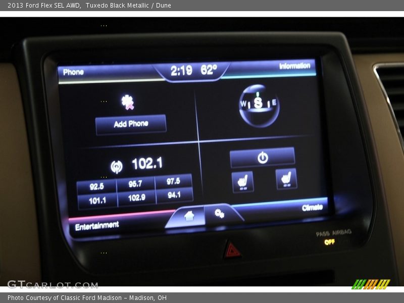 Tuxedo Black Metallic / Dune 2013 Ford Flex SEL AWD