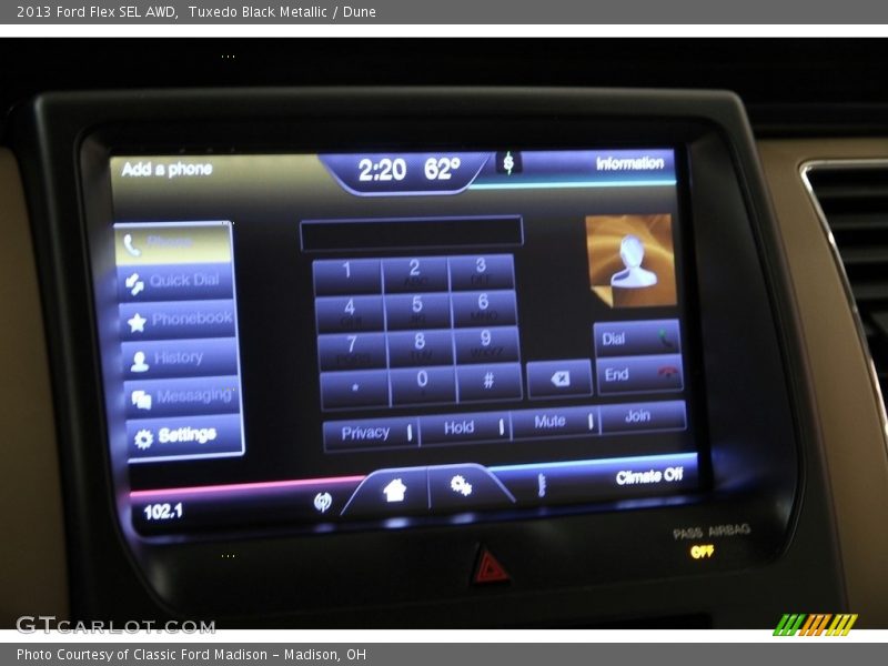 Tuxedo Black Metallic / Dune 2013 Ford Flex SEL AWD